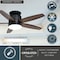Vaxcel Armon Black Flush Mount 44-in. Ceiling Fan with LED Light Kit and Remote F0118 - alternate 3